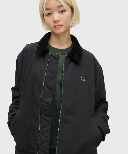 Fred Perry Cotton Caban Jacket フレッドペリー FRED PERRY（フレッドペリー） ブルゾン アウター The Caban Jacket