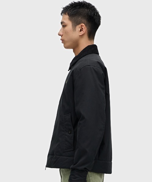 CABAN ブラック ジャケット Fサイズ FRED PERRY（フレッドペリー） ブルゾン アウター The Caban Jacket