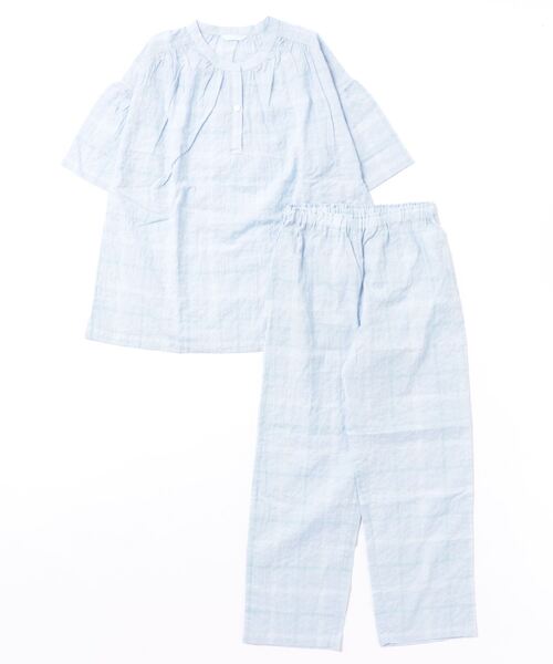 【新品未使用】KID BLUE　ルームウェア　M　キッドブルー KID BLUE パジャマ ルームウェア キッドブルー -24サッカー