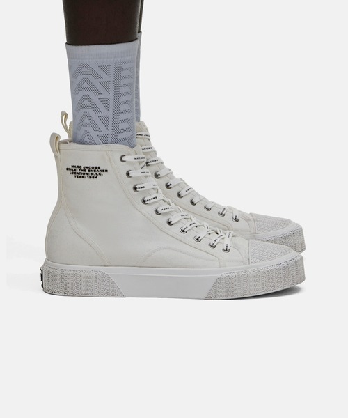 MARC JACOBS スニーカー THE HIGH TOP CANVAS SNEAKER/ザ ハイ