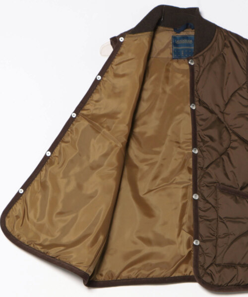 LAVENHAM（ラベンハム） ベスト ジレ Longline Bomber Gilet Womens