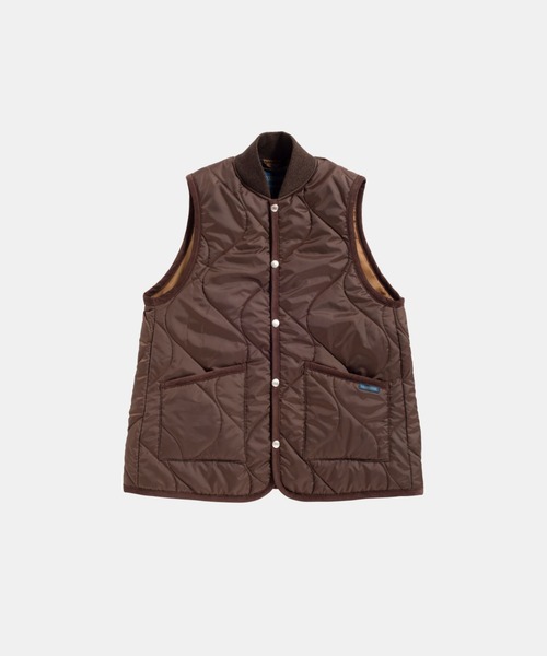 新タグ ラベンハム キルティング ベスト ZIP BOMBER GILET 40 LAVENHAM（ラベンハム） ベスト ジレ Longline Bomber Gilet Womens