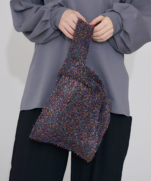 Paradise Picnic（パラダイスピクニック） トートバッグ ラメシャギー