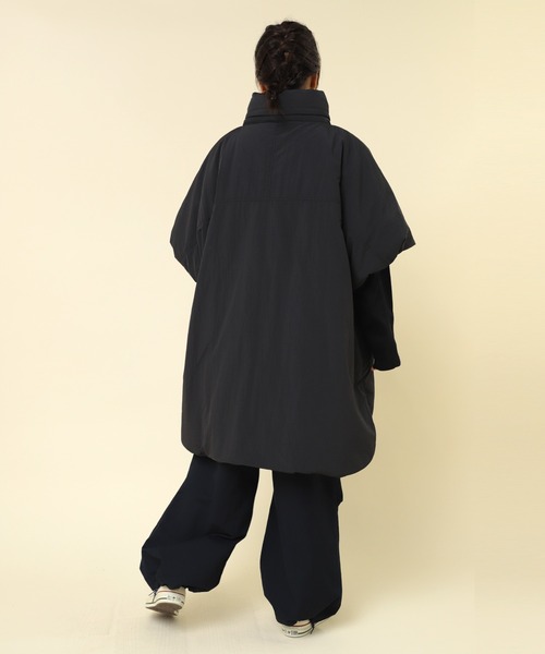RNA-N（アールエヌエーエヌ） ポンチョ C0780 スタンドカラーパデッド