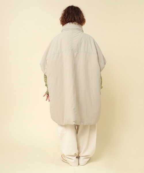 RNA-N（アールエヌエーエヌ） ポンチョ C0780 スタンドカラーパデッド