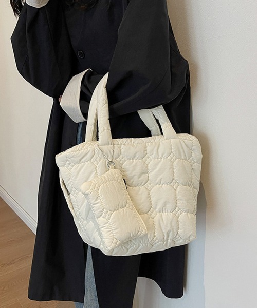 miniministore（ミニミニストア） トートバッグ 韓国風キルティング