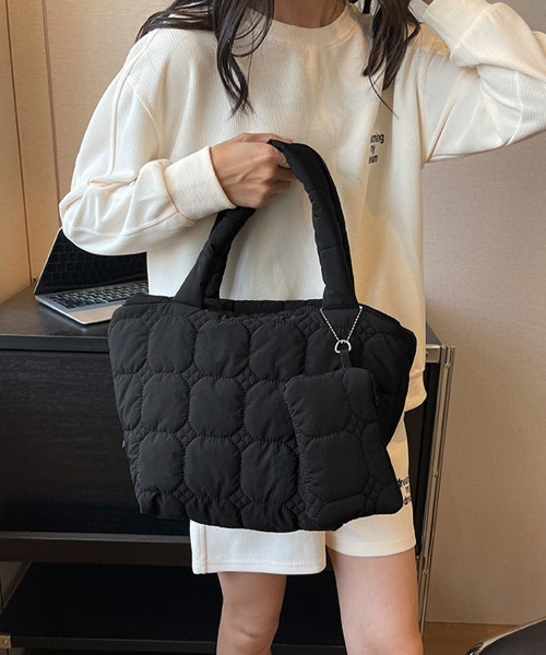 miniministore（ミニミニストア） トートバッグ 韓国風キルティング