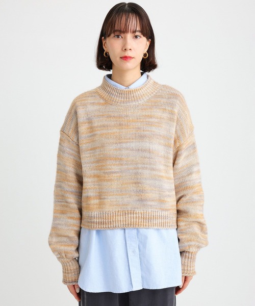 BABYLONE（バビロン） ニット セーター カスリニットプルオーバー