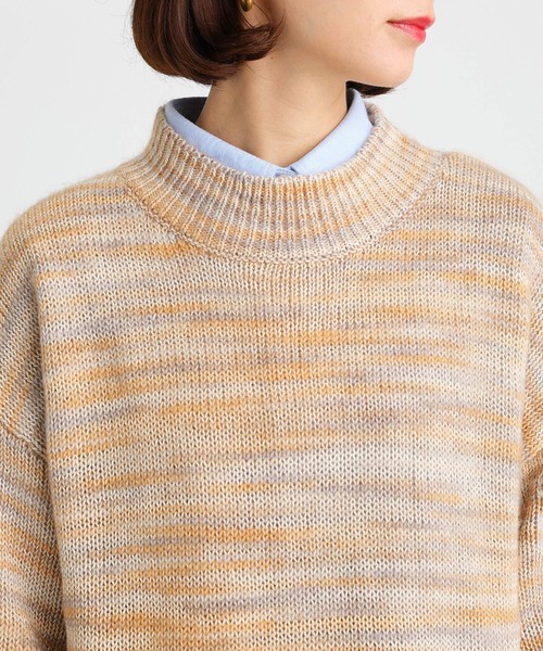 BABYLONE（バビロン） ニット セーター カスリニットプルオーバー