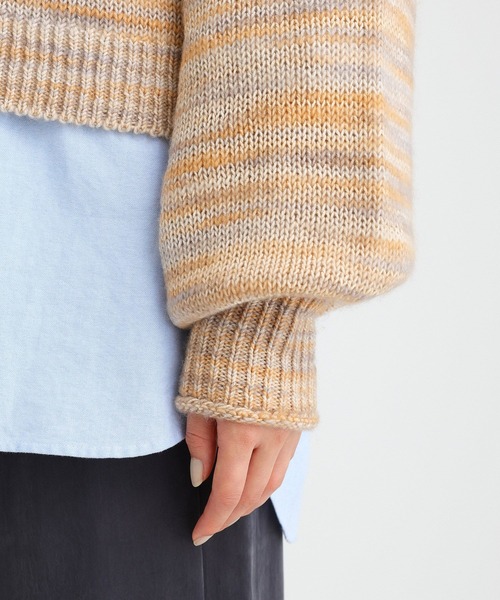 BABYLONE（バビロン） ニット セーター カスリニットプルオーバー