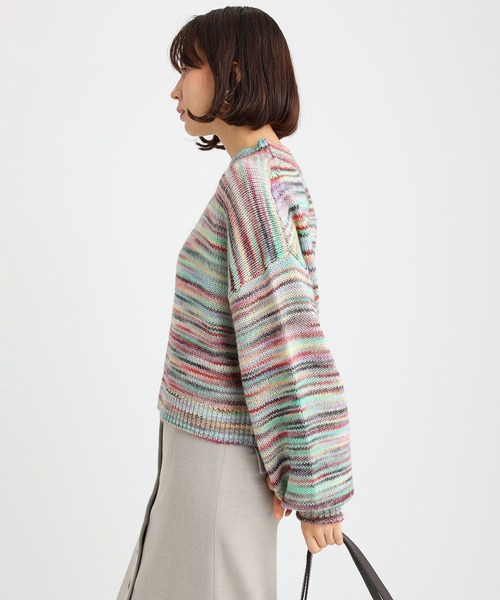 BABYLONE（バビロン） ニット セーター カスリニットプルオーバー