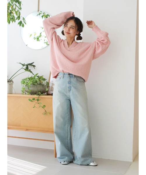 Ungrid（アングリッド） ワイドパンツ ジーンズ デニム デニムパンツ