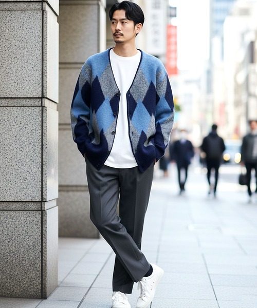 JIGGYS SHOP（ジギーズショップ） カーディガン モヘアタッチ