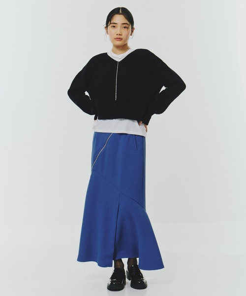 スカート United Tokyo UNITED TOKYO（ユナイテッドトウキョウ） スカート バイアスZIP