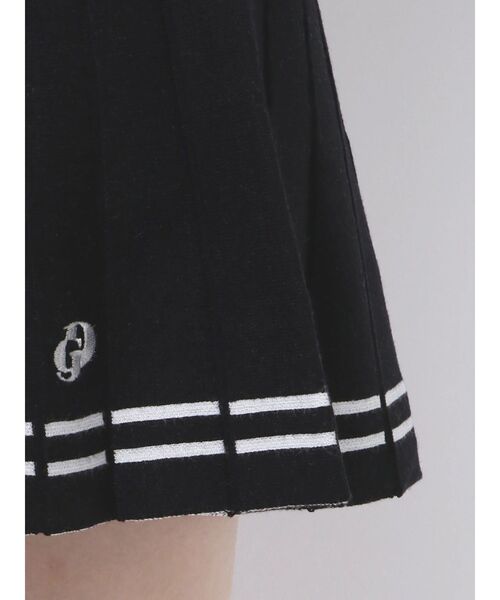 GYDA（ジェイダ） スカート GDニットLINEスカートライクショートパンツ