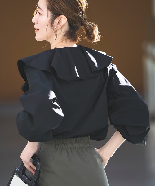 RUIRUE BOUTIQUE（ルイルエブティック） ブラウス シャツ 洗える 