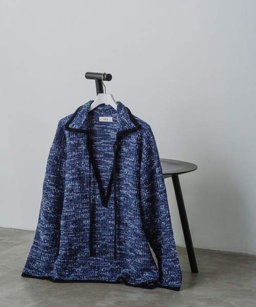 ADAM ET ROPE'（アダムエロペ） セーター ニット 「WEB限定」ツイード