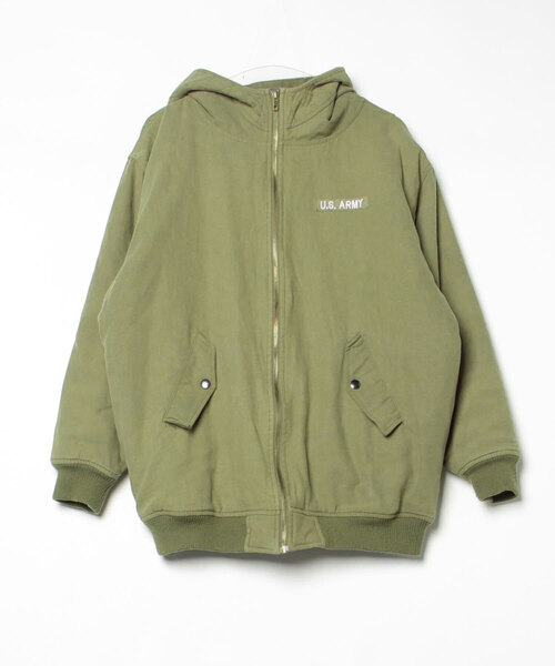 Rodeo Crowns（ロデオクラウンズ） 刺繍ブルゾン FREE グリーン