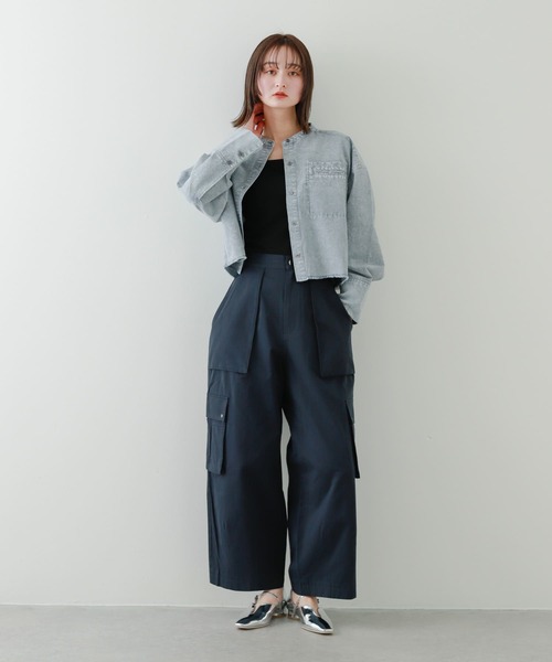 SENSE OF PLACE by URBAN RESEARCH パンツ コクーンカーゴパンツ