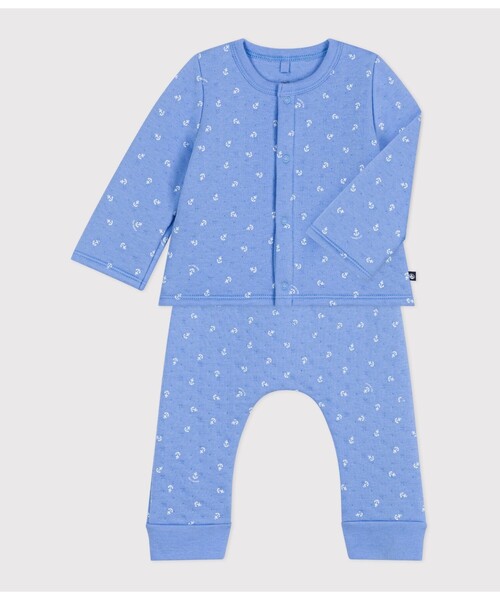 PETIT BATEAU（プチバトー） カーディガン ベビー2点セット キッズ