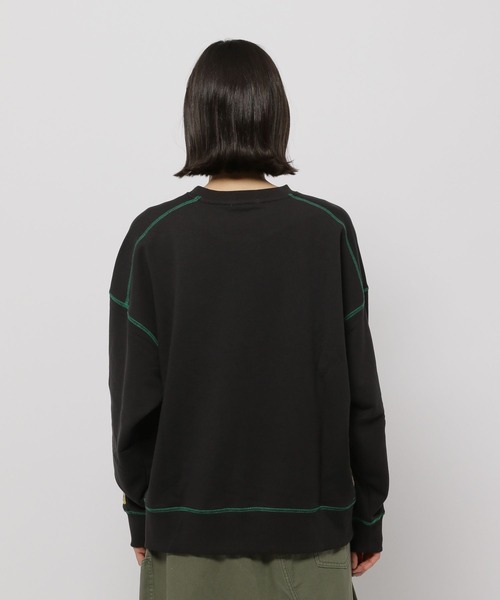 トレーナー スウェット 「WEB・一部店舗限定」BACK OPEN SWEAT レディース トレーナー スウェット アソートバックプリントスウェット