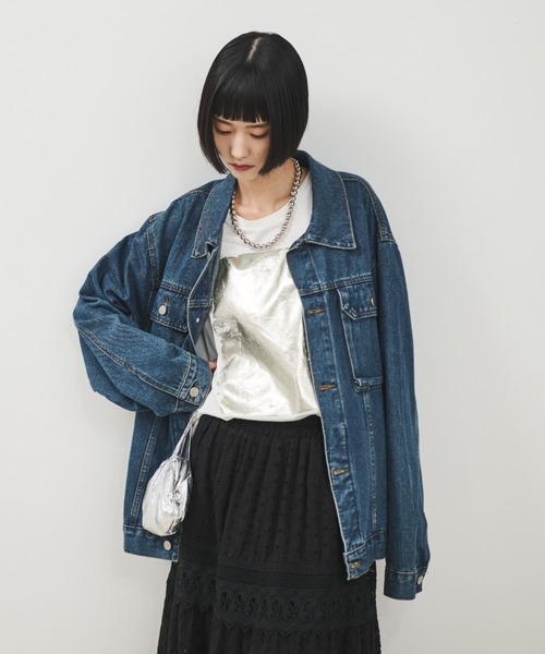 Shelly island（シェリーアイランド） デニムジャケット gジャン