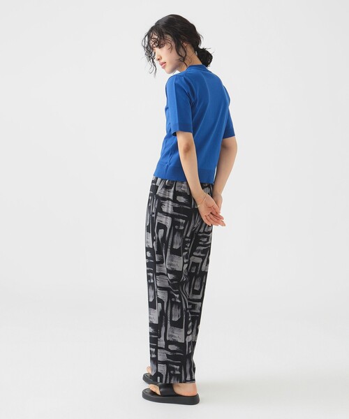 ニット セーター ウォッシャブルニットT レディース B：MING by BEAMS ニット セーター ウォッシャブル モックネック