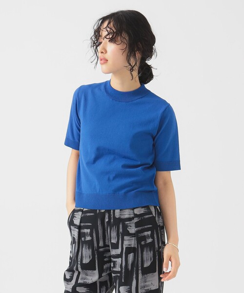 ペティ ニット セーター BEAMS 新品未使用 B：MING by BEAMS ニット セーター ウォッシャブル モックネック