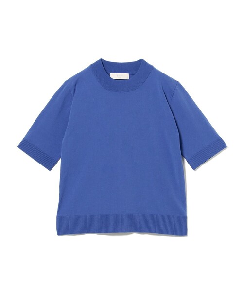 ニット セーター ウォッシャブルニットT レディース B：MING by BEAMS ニット セーター ウォッシャブル モックネック