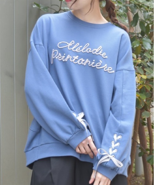 axes femme（アクシーズ ファム） tシャツ アソート刺繍編上げ