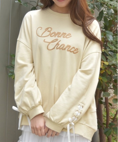 tシャツ アソート刺繍編上げトレーナー レディース | axes femme | 04