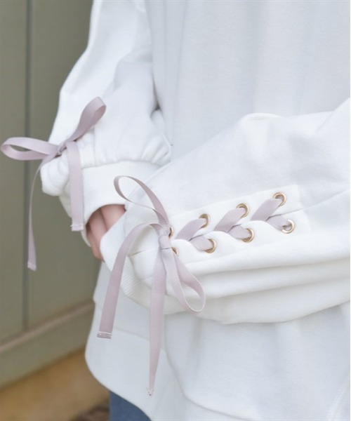 axes femme（アクシーズ ファム） tシャツ アソート刺繍編上げ