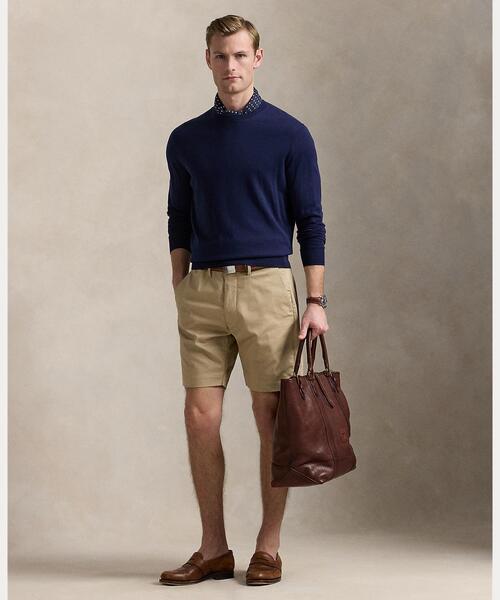 POLO RALPH LAUREN パンツ 9インチ テーラード フィット