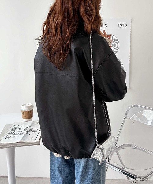 「GeeRA」 ブルゾン MEDIUM ブラウン レディース_画像9