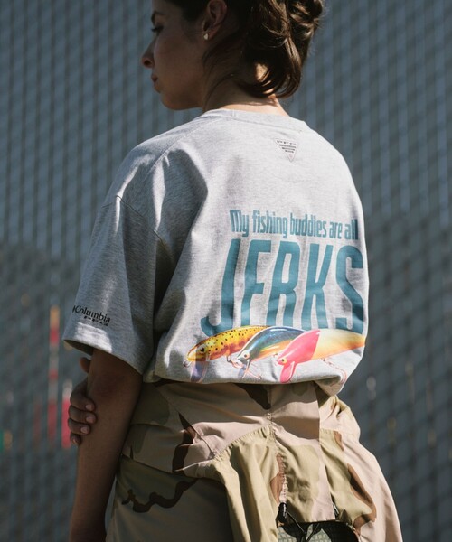 Columbia tシャツ 「別注」Columbia / GRAPHIC TEE レディース