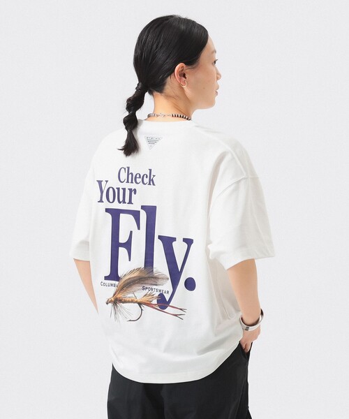 tシャツ 「別注」Columbia / GRAPHIC TEE レディース