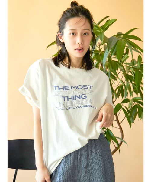 Ungrid tシャツ 「WEB限定」マルチロゴTee レディース