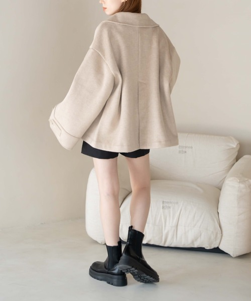 hinari（ヒナリ） ジャケット SMALL ベージュ レディース : ZOZOTOWN