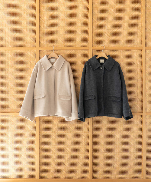 hinari（ヒナリ） ジャケット SMALL ベージュ レディース : ZOZOTOWN