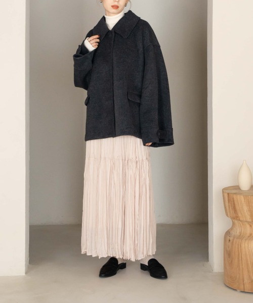 hinari（ヒナリ） ジャケット SMALL ベージュ レディース : ZOZOTOWN