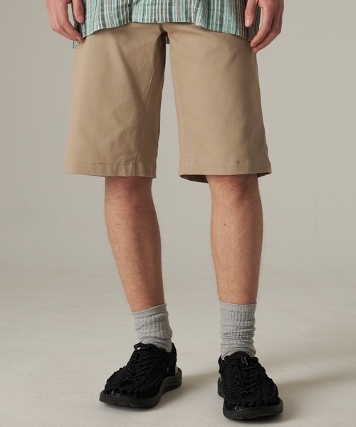 【関税込み】Matteau ブラック Long チノショートパンツ Matteau: ブラック Long チノショートパンツ | SSENSE 日本