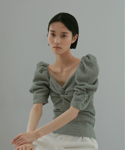 CASA FLINE（カーサフライン） tシャツ カップ付アップサイクル