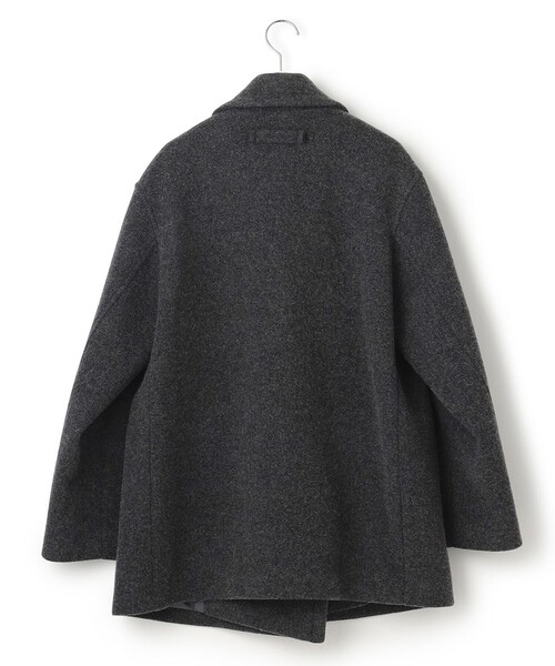 23区（ニジュウサンク） ピーコート 38 グレー レディース : ZOZOTOWN