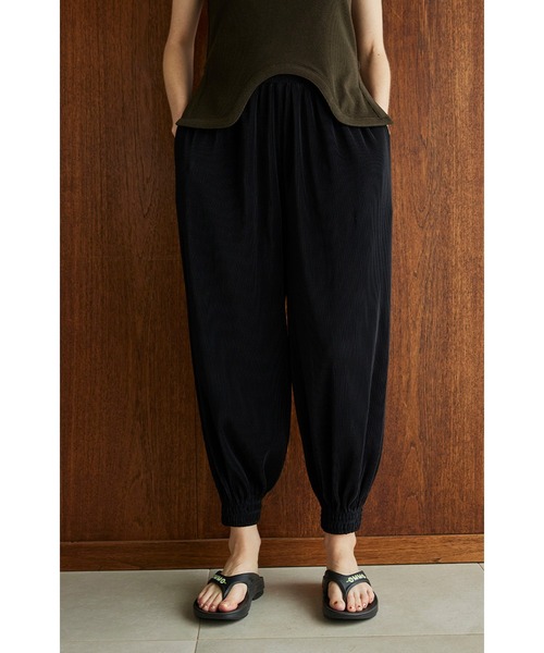 スラックス パンツ PLEATS ALADDIN PT レディース アラジン パンツ