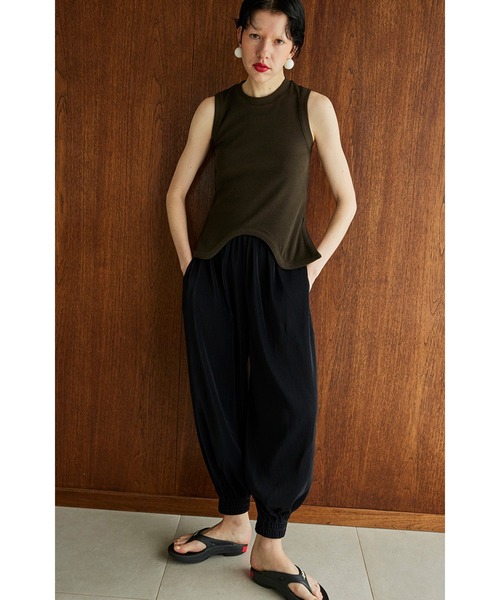 OMMO（オーエムエムオー） スラックス パンツ PLEATS ALADDIN PT