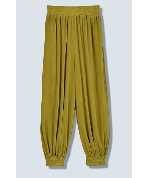 OMMO（オーエムエムオー） スラックス パンツ PLEATS ALADDIN PT