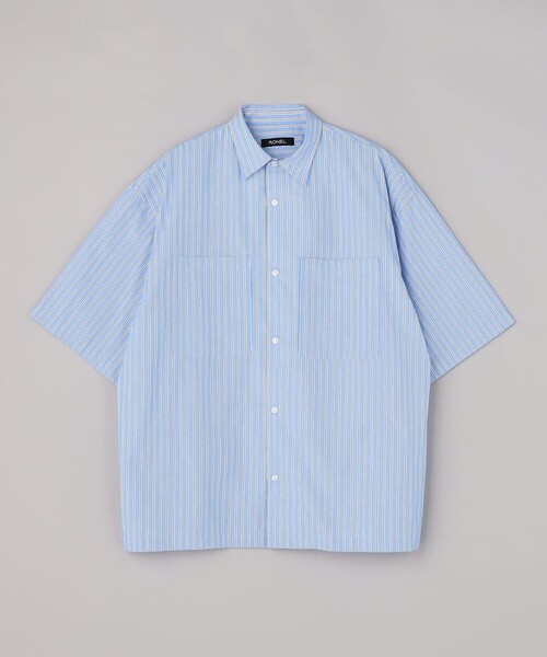 RONEL シャツ 半袖 「RONEL」NCブロードシャツ（半袖） メンズ