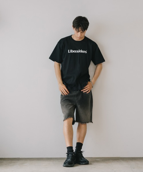 Liberaiders 半袖シャツ 68250806R01S Liberaiders tシャツ Liberaiders/リベレイダース OG LOGO TEE