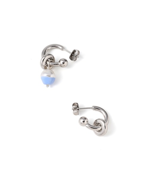 【Justine Clenquet】Ethan earrings ピアス ◆送料無料◆ JUSTINE CLENQUET ピアス ETHAN BLUE EARRINGS 31JC05ETHAN4
