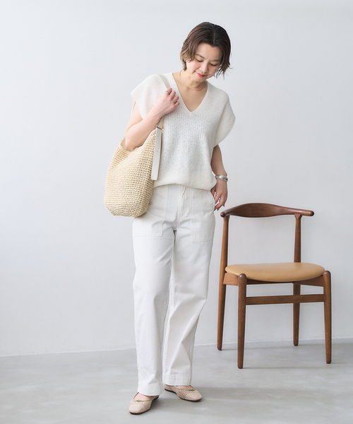LE TALON バレエシューズ パンプス フロントメタルメッシュ